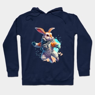 Galaxy Space Rabbit Astronaut Hoodie